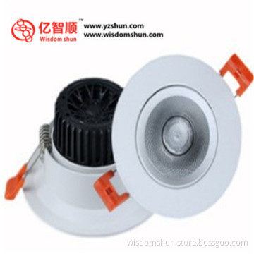Patent design 5W 9W spray-paint led down light spray-paint smd dimmable
